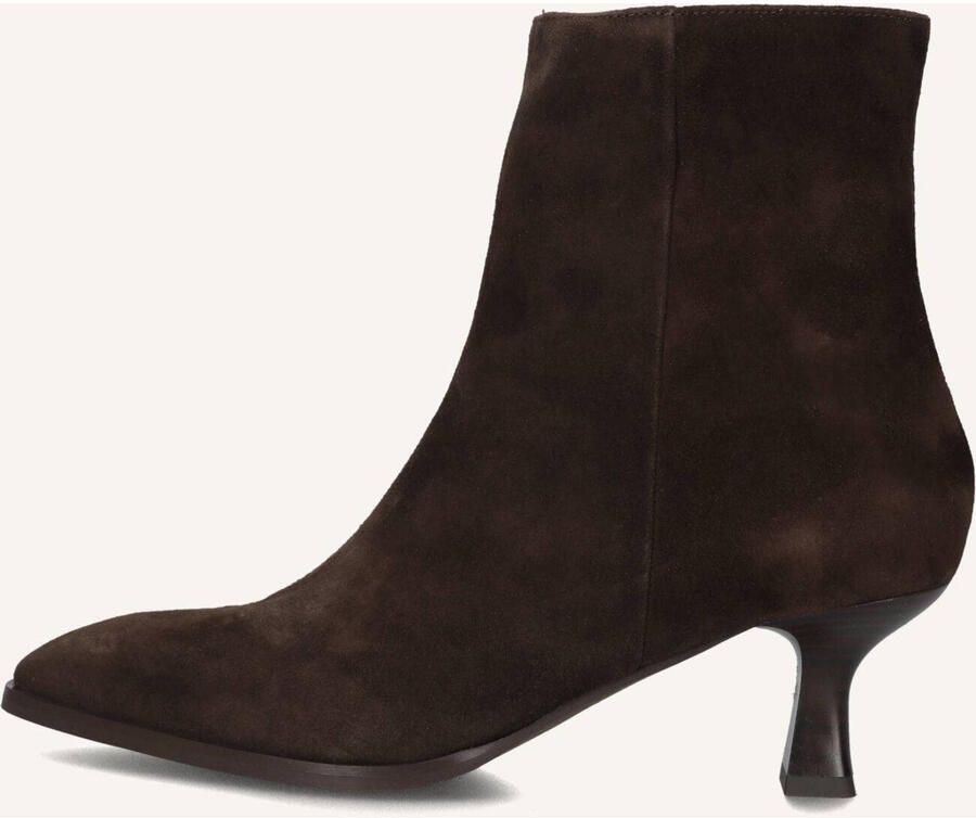 Notre-V 85936 Enkellaarsjes Enkelboots met rits Dames Bruin - Foto 6