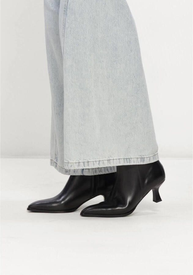 Notre-V 85936 Enkellaarsjes Enkelboots met rits Dames Zwart - Foto 6