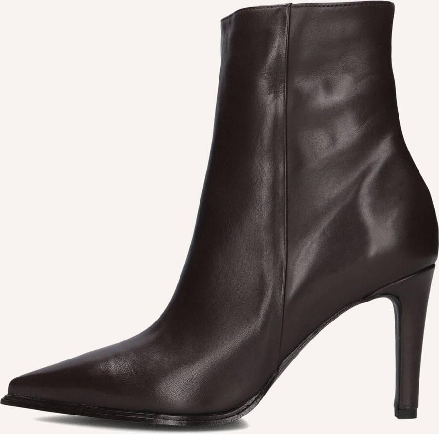 Notre-V 8939 Enkellaarsjes Enkelboots met rits Dames Bruin - Foto 5