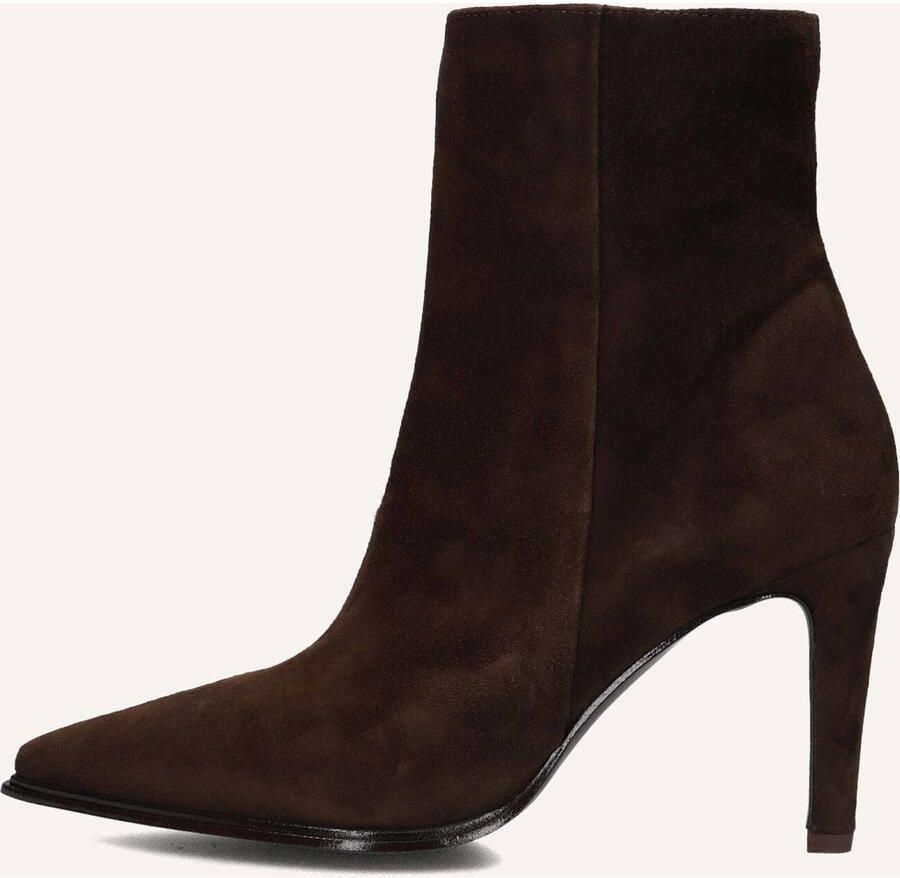 Notre-V 8939 Enkellaarsjes Enkelboots met rits Dames Bruin - Foto 5