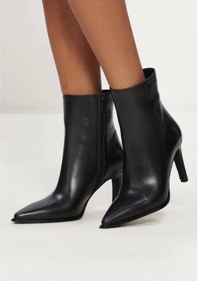 Notre-V 8939 Enkellaarsjes Enkelboots met rits Dames Zwart - Foto 6