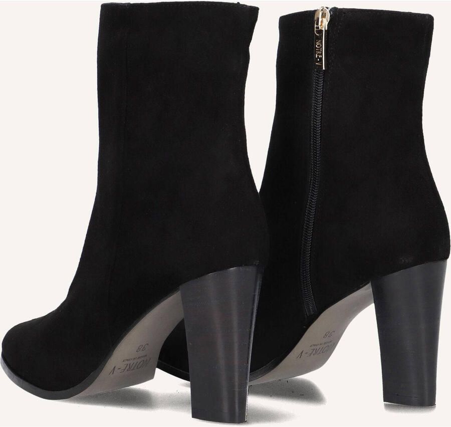 Notre-V 97436 Enkellaarsjes Enkelboots met rits Dames Zwart - Foto 2