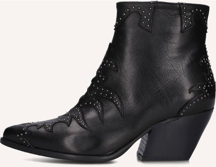 Notre-V Ar196 Enkellaarsjes Enkelboots met rits Dames Zwart - Foto 2