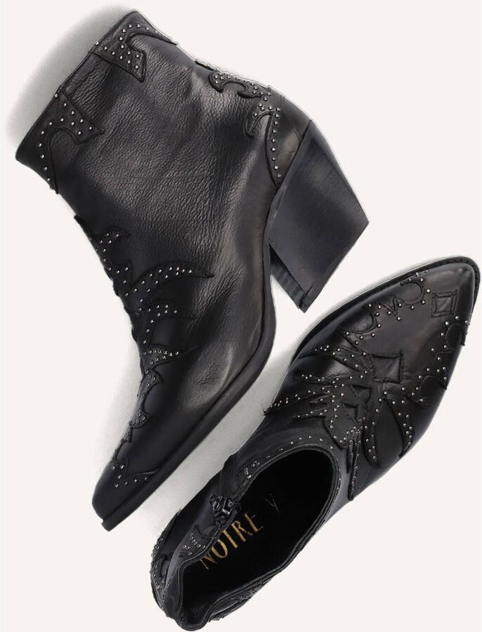 Notre-V Ar196 Enkellaarsjes Enkelboots met rits Dames Zwart - Foto 3