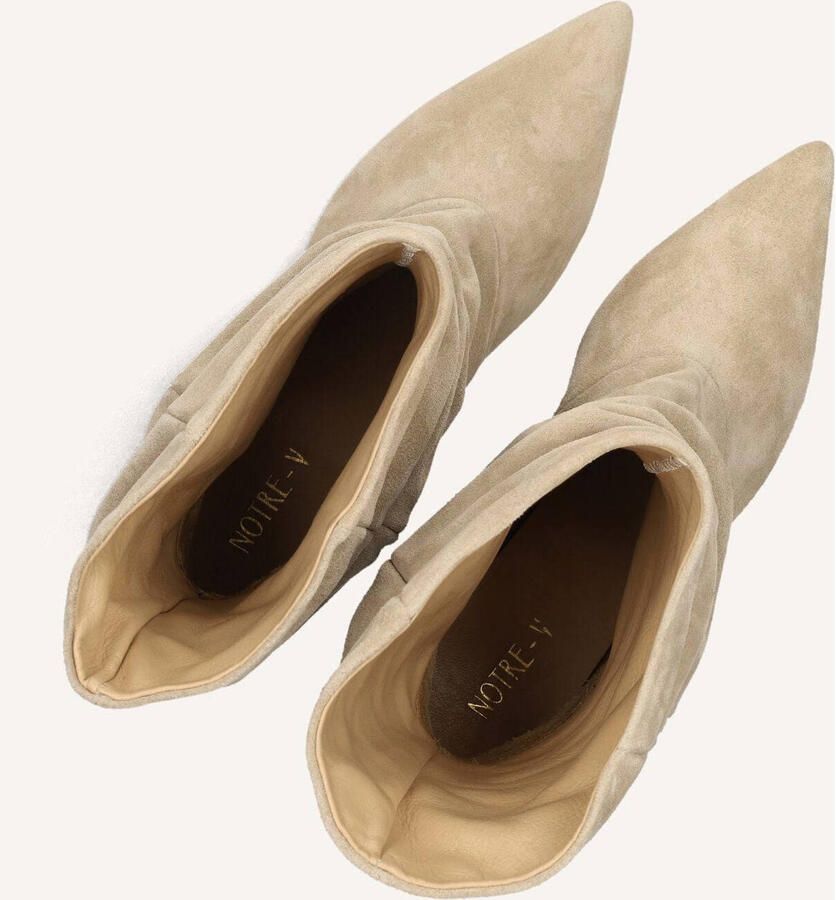 Notre-V Jenna Enkellaarsjes Dames Beige - Foto 6