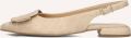 Notre-v Beige Slingbacks met Puntneus - Beige