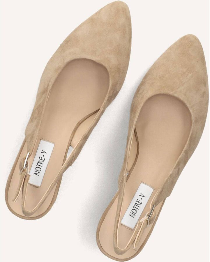 Notre-V 12613 Hakken Dames Beige - Foto 5