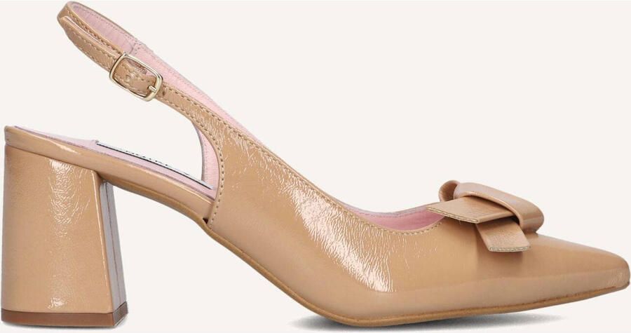 Notre-v Camel Leren Slingback Hakken - Foto 2