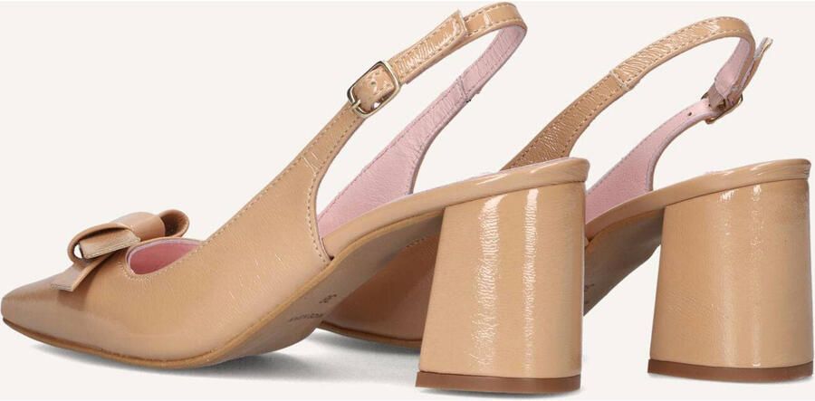 Notre-v Camel Leren Slingback Hakken - Foto 5