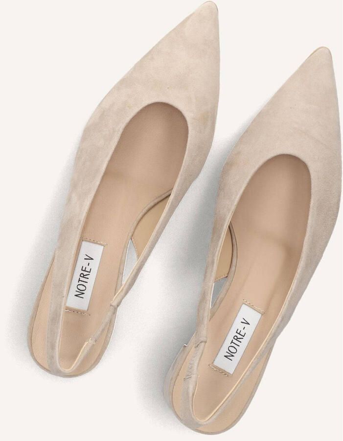 Notre-V 41903 Hakken Dames Beige - Foto 6