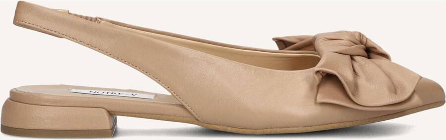 Notre-v Elegante Camel Slingback Schoenen - Foto 2