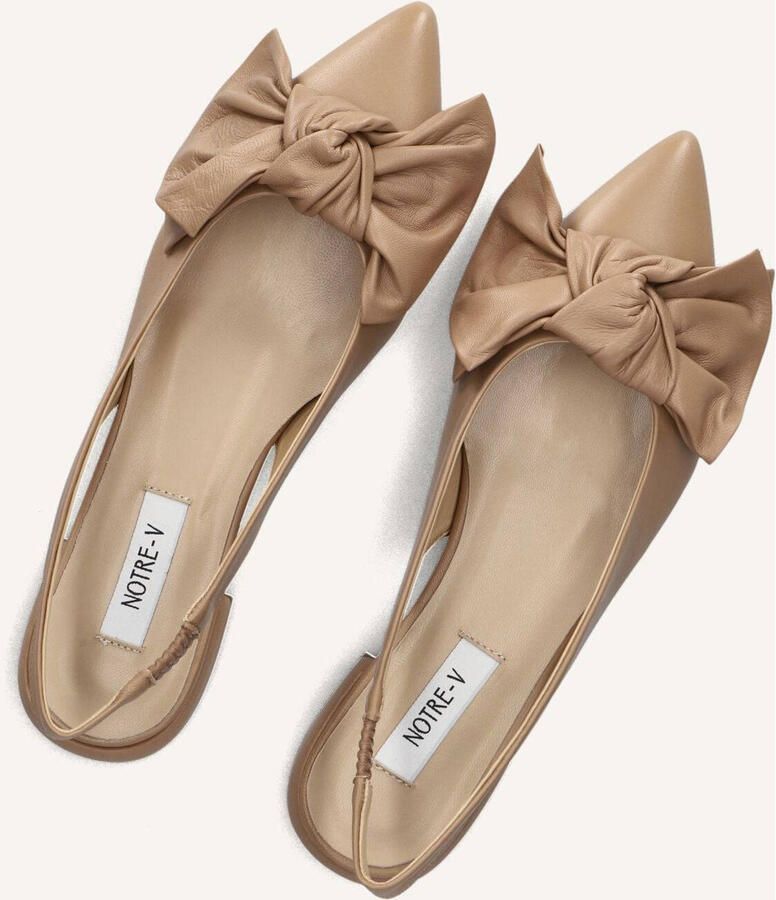 Notre-v Elegante Camel Slingback Schoenen - Foto 3