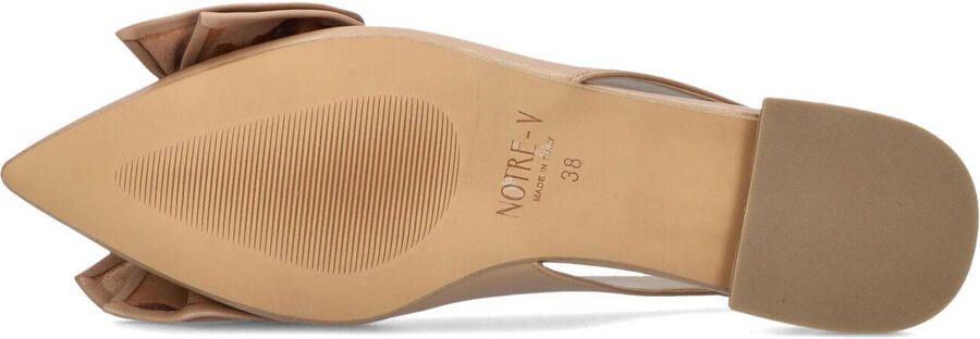 Notre-v Elegante Camel Slingback Schoenen - Foto 4