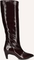 Notre-V 15290 Laarzen Lakleer Dames Bruin - Bruin