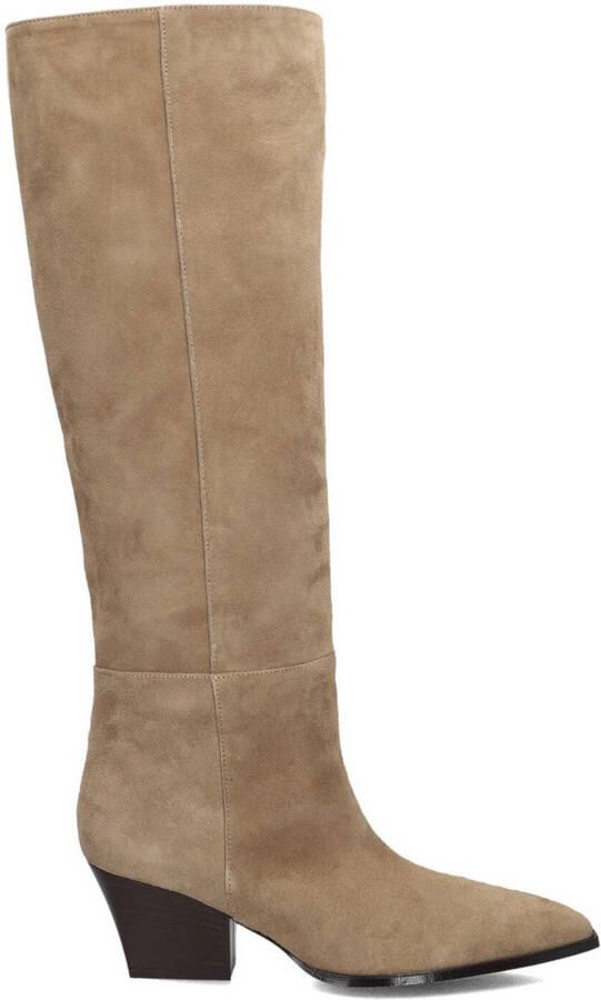 Notre-v Beige Hoge Laarzen voor Herfst Winter