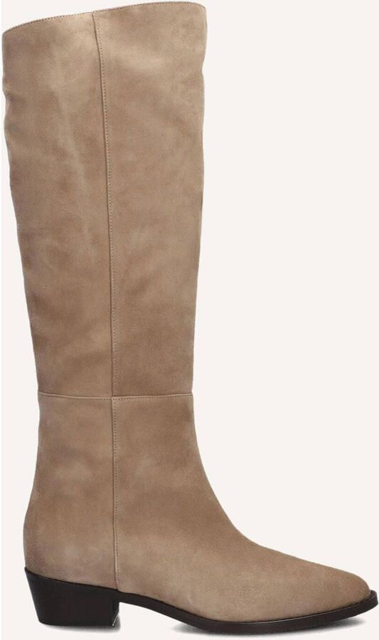 Notre-V 394492 Laarzen Suède Dames Beige - Foto 2
