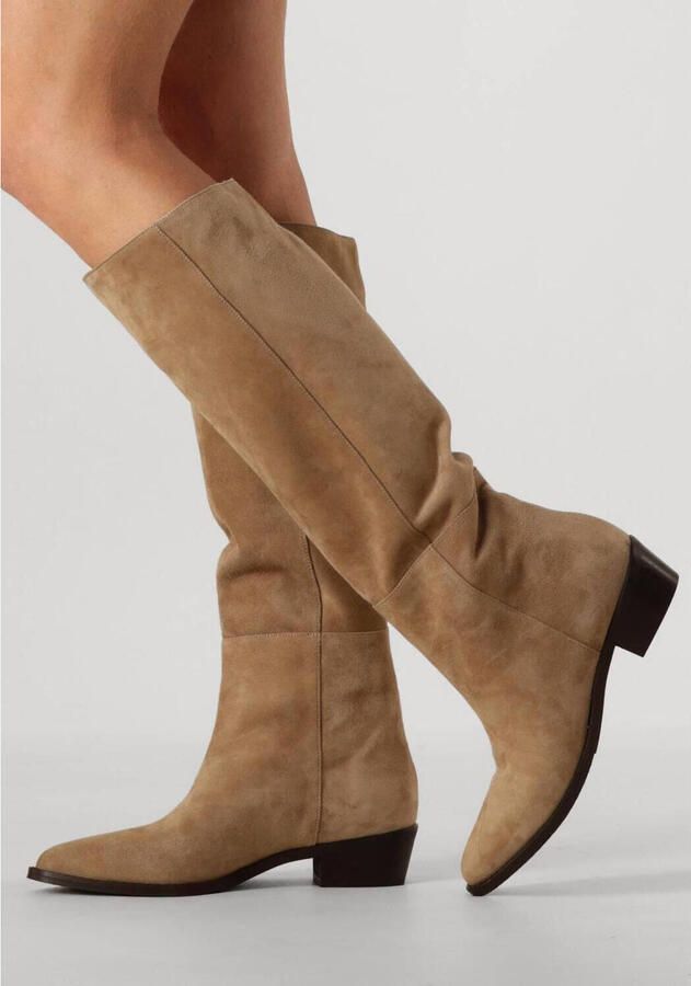 Notre-V 394492 Laarzen Suède Dames Beige - Foto 3