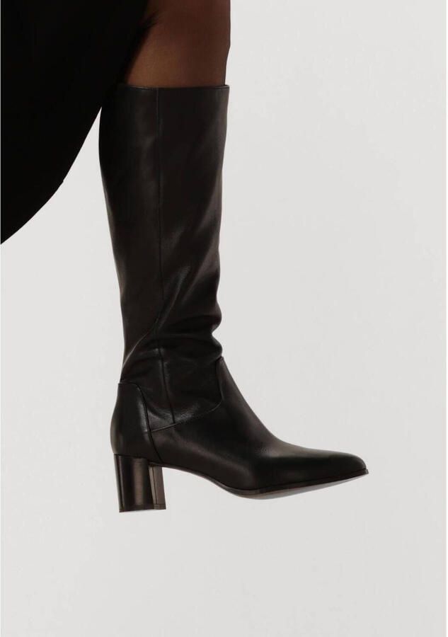 Notre-v Zwarte Leren Hoge Laarzen 8591 Black Dames - Foto 3