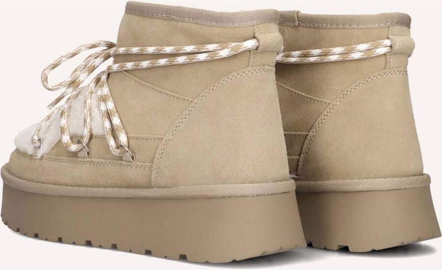 Notre-V Femm Laarzen Textiel Dames Beige - Foto 3