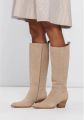 Notre-V Shn80672-02 Laarzen Suède Dames Beige - Beige
