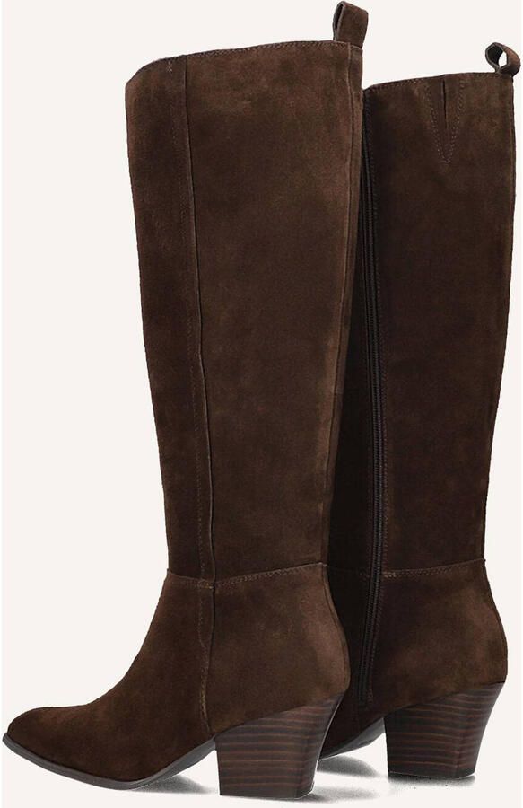 Notre-v Bruine leren laarzen voor herfst winter - Foto 4