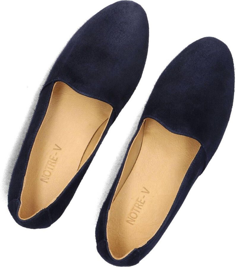 Notre-V 11869 Loafers Dames Instappers Donkerblauw - Foto 3