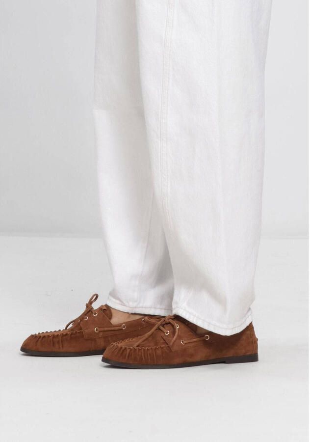 Notre-V D25118-4153a Loafers Dames Instappers Camel - Foto 6
