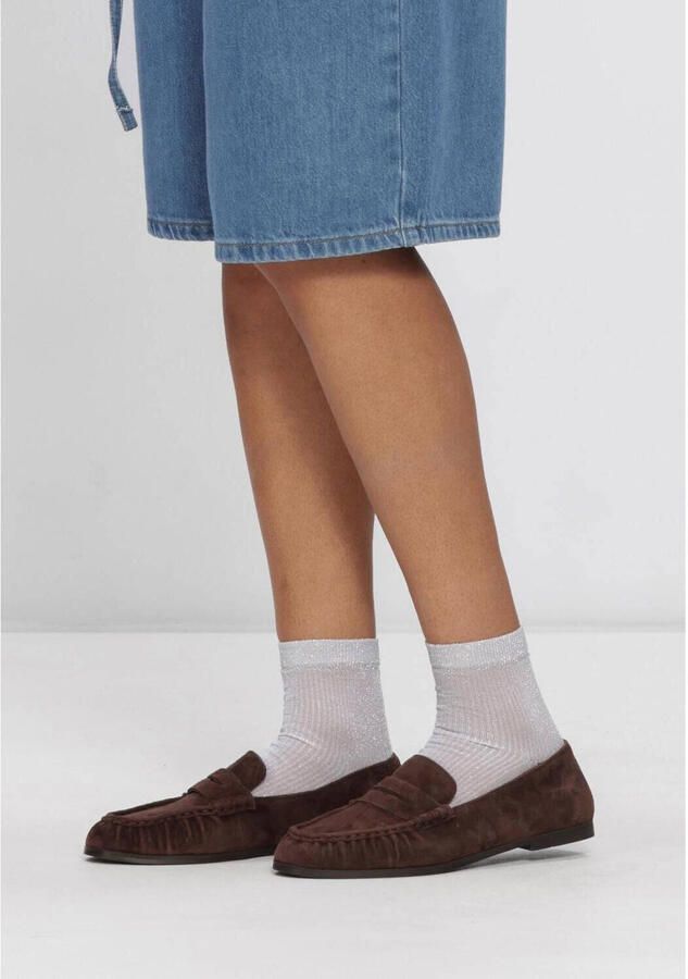 Notre-V D25118 Loafers Dames Instappers Bruin - Foto 5