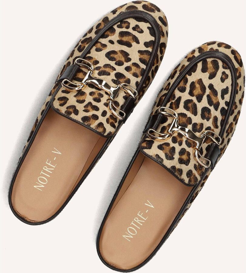 Notre-V D25118 Loafers Dames Instappers Beige - Foto 6