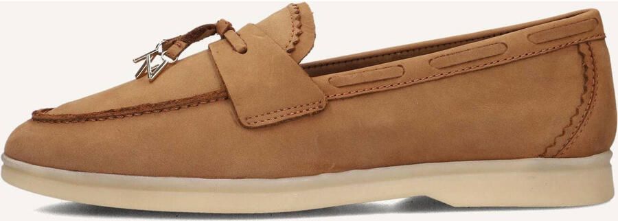 Notre-V Zalama-21 Loafers Dames Instappers Camel - Foto 6