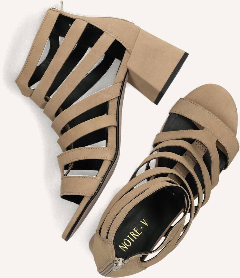 Notre-v Dames Sandalen 1tonic106 Beige - Foto 3