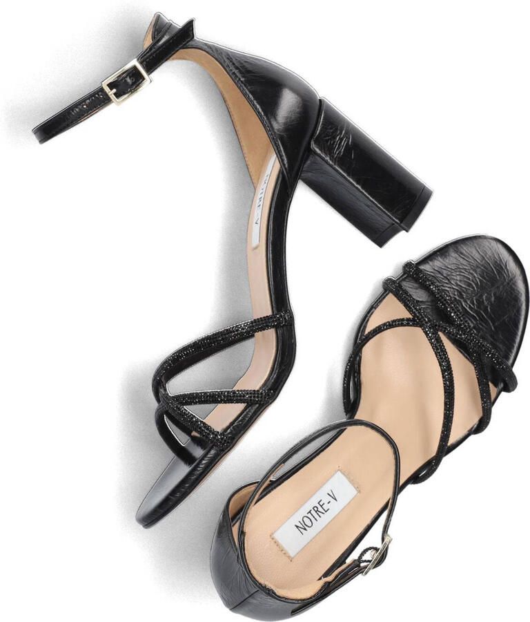 Notre-V 22558 Sandalen Dames Zwart - Foto 2