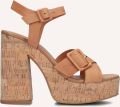 Bruin Tinten 618009 Sandalen Dames Bruin - Bruin