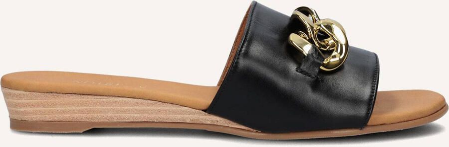 Notre-V Notre V 119 123 Slippers Dames Zwart