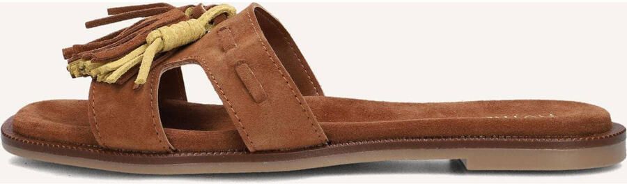 Notre-V 19401 Slippers Dames Cognac - Foto 5