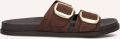Notre-V 227066 Slippers Dames Bruin - Bruin