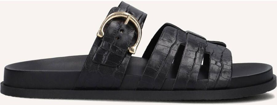 Notre-V 227105 Slippers Dames Zwart - Foto 2