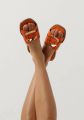 Notre-V 22718 Slippers Dames Oranje - Oranje