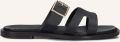 Notre-V 227226 Slippers Dames Zwart - Zwart