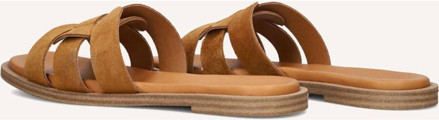 Notre-v Bruine Slippers met Vierkante Neus - Foto 4