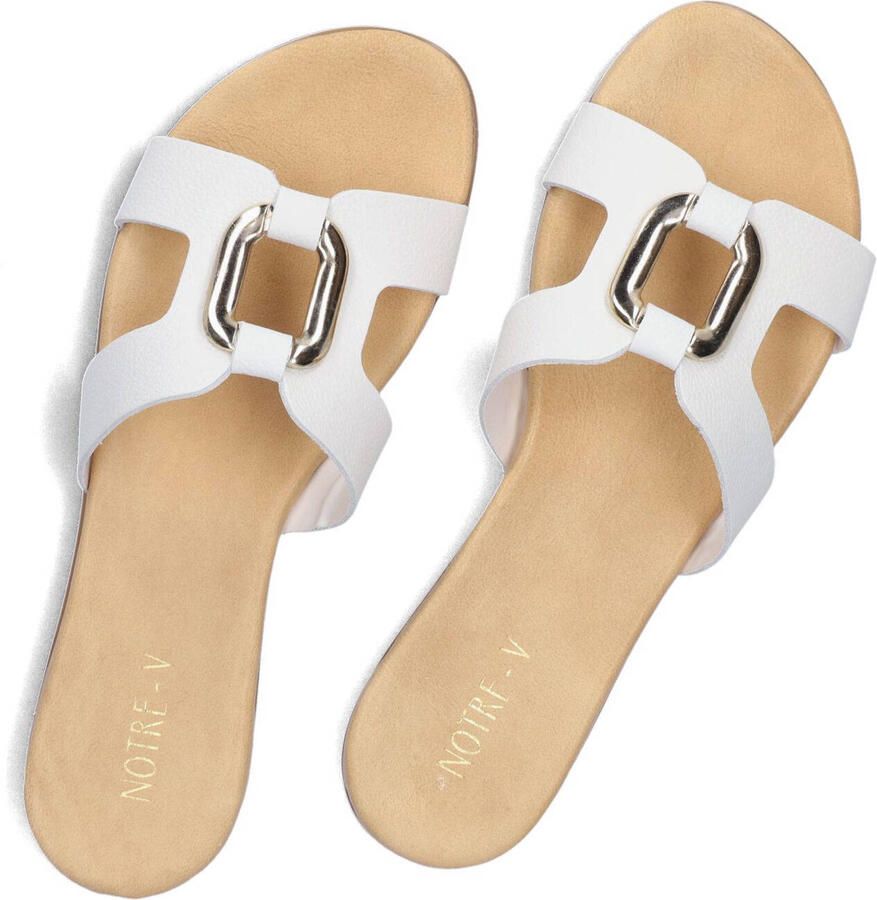 Notre-V Notre V 612g Slippers Dames Wit - Foto 6