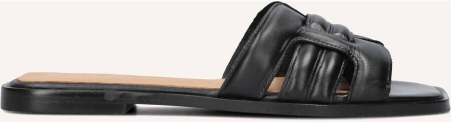 Notre-v Leren Slippers met Vierkante Neus