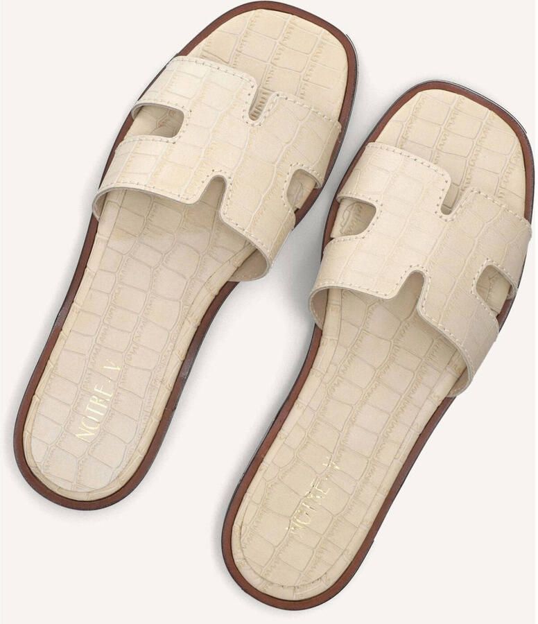 Notre-V Nv-1001 Slippers Dames Beige - Foto 6