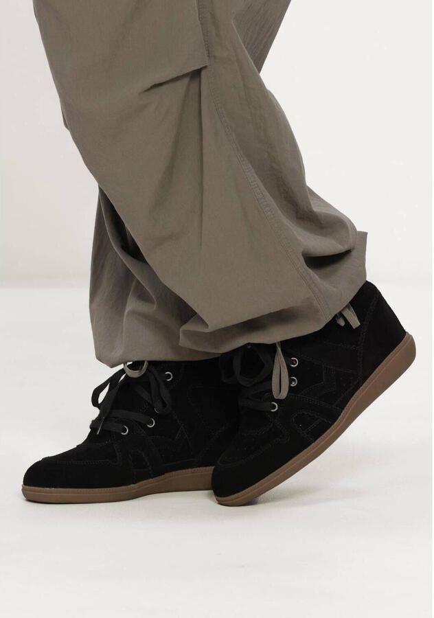 Notre-V Dames Hoge sneakers Clshnyg993 Zwart Suède - Foto 5