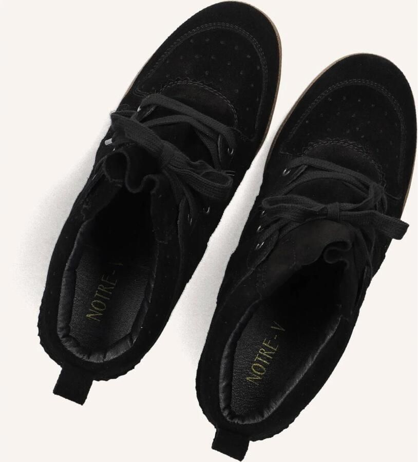 Notre-V Dames Hoge sneakers Clshnyg993 Zwart Suède - Foto 6