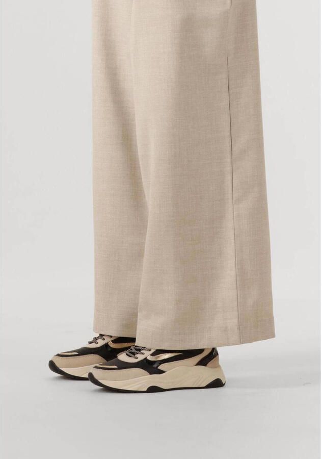 Notre-V Iva-30 Sneakers Leren Sneaker Dames Beige - Foto 2