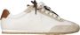 Nubikk Billy Lou leren sneakers ecru beige - Thumbnail 1