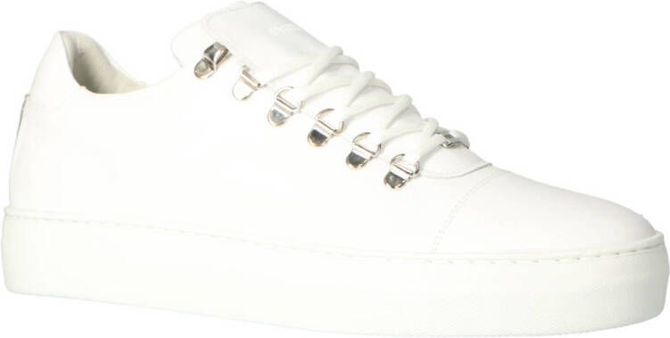 NUBIKK Lage Sneakers Heren Jagger Classic Maat: 46 Materiaal: Leer Kleur: Wit - Foto 3