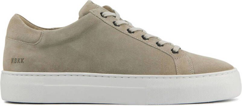 Nubikk Jagger Pure suède sneakers taupe