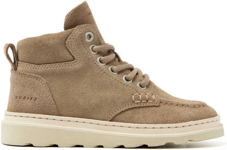 Nubikk Jonah Polar Fur JR suède veterboots beige - Foto 2